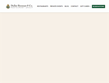 Tablet Screenshot of frenchquarter-dining.com